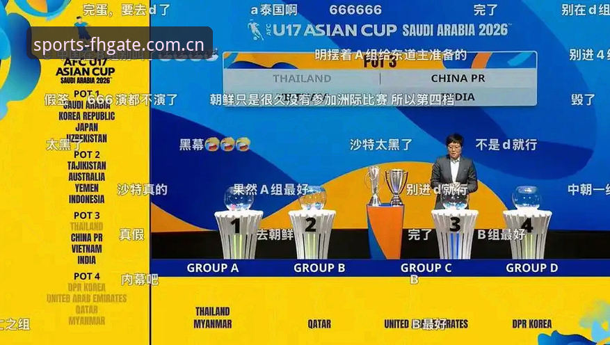 揭秘U17世界杯抽签背后：中国足球少年在FH体育平台上的新起点